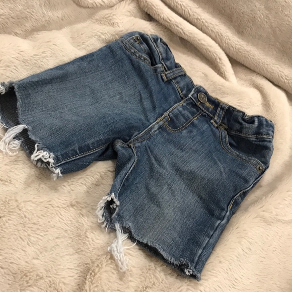 boys skinny jean shorts